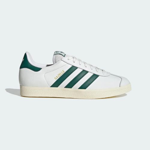 Chaussures Gazelle Adidas Core White Collegiate Green Cream White