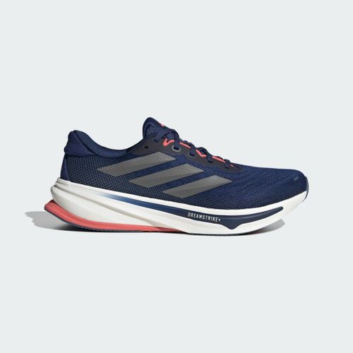 Chaussures De Running Supernova Rise 2 Adidas Dark Blue Iron Metallic Preloved Scarlet