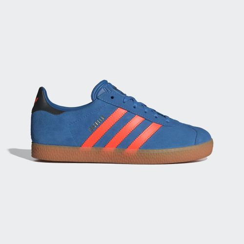 Chaussures Gazelle Enfants Adidas Focus Blue Solar Orange Core Black
