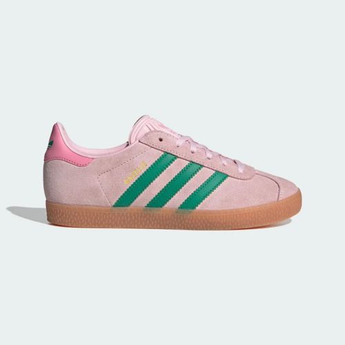 Chaussures Gazelle Enfants Adidas Clear Pink Court Green Bliss Pink