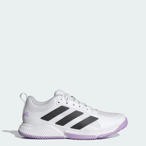 Chaussures Court Team Bounce 2.0 Adidas Cloud White Core Black Powder Plum