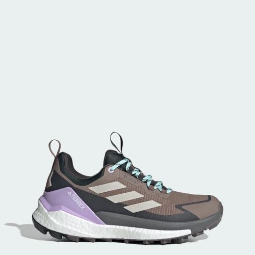 Chaussures De Randonnée Basse Terrex Free Hiker 2.0 Gorestex Adidas Trace Brown Beige Carbon