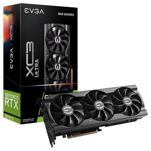 Carte Graphique Nvidia Evga Geforce Rtx 3070 Ti Xc3 Ultra Lhr 8go