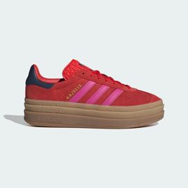 Chaussure Gazelle Bold Adidas - Red / Semi Lucid Fuchsia / Night Indigo - 44