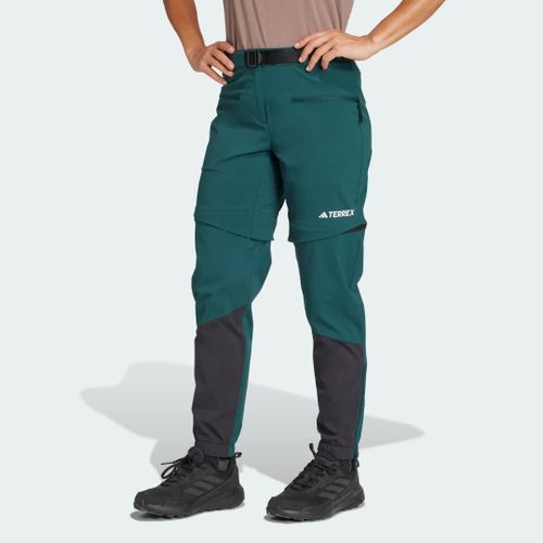 Pantalon De Randonnée Terrex Utilitas Zip-Off Adidas - Aurora Ivy - 50