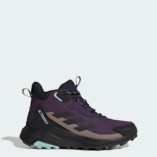 Chaussures De Randonnée Terrex Anylander Mid Rain.rdy Adidas Aurora Plum Core Black Trace Brown