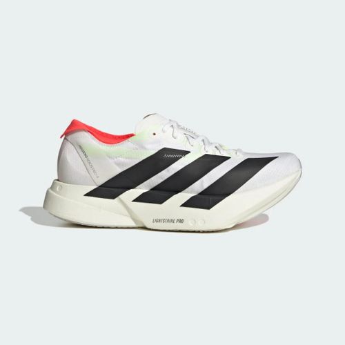 Chaussures Adizero Adios Pro 4 Adidas Cloud White Core Black Silver Metallic