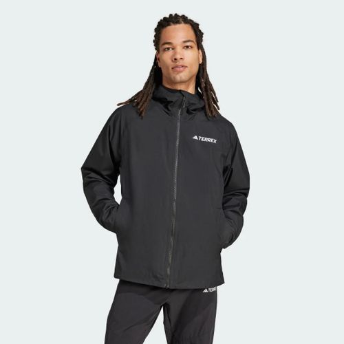Veste 2 Couches Terrex Multi Rain.Rdy Adidas - Black / Black - 3xl