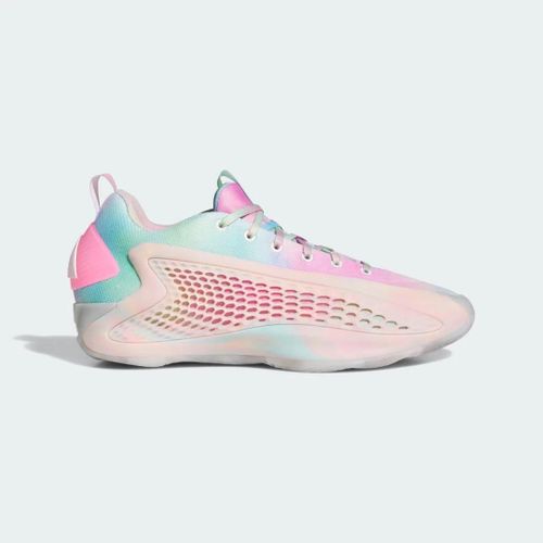 Chaussures Anthony Edwards 1 Low Adidas Cloud White Acid Orange Bliss Pink