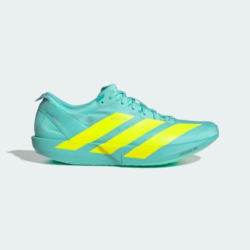 Chaussures De Running Adizero Adios 9 Adidas Flash Aqua Lucid Lemon Zero Metalic