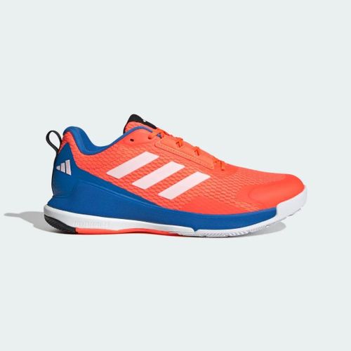 Chaussures Novaflight 2 Indoor Adidas Team Solar Orange Zero Metalic Bright Royal