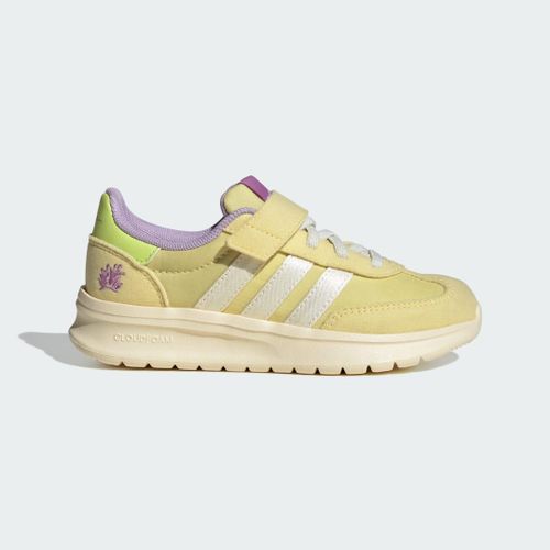 Chaussures Adidas Disney Tiana Run 70s 2.0 Enfant Adidas Powder Yellow Cream White Powder Plum