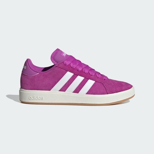 Chaussures Grand Court Base 00s Adidas Purple Burst Cloud White Off White