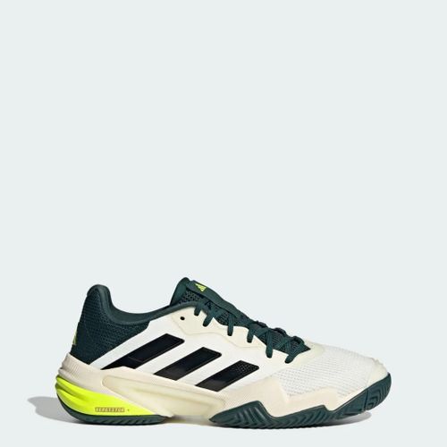 Chaussures De Tennis Barricade 13 Adidas Off White Core Black Powder Teal