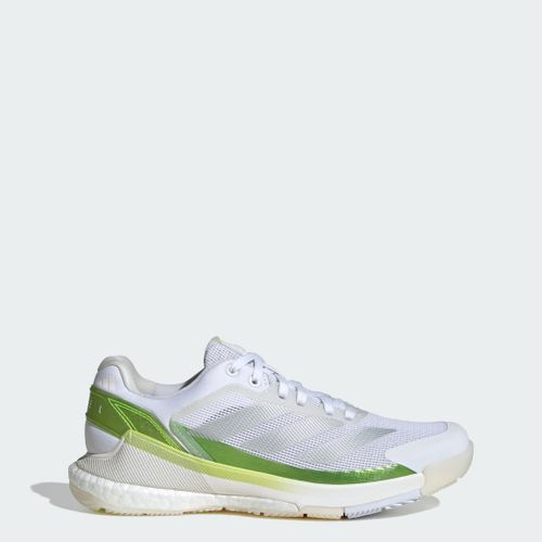 Chaussures De Padel Crazyquick Boost Adidas Cloud White Zero Metalic Lucid Lemon