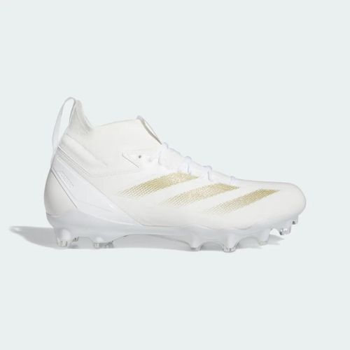 Chaussures Crampons De Football Américain Adizero Impact+ Adidas Cloud White Gold Metallic Cloud White