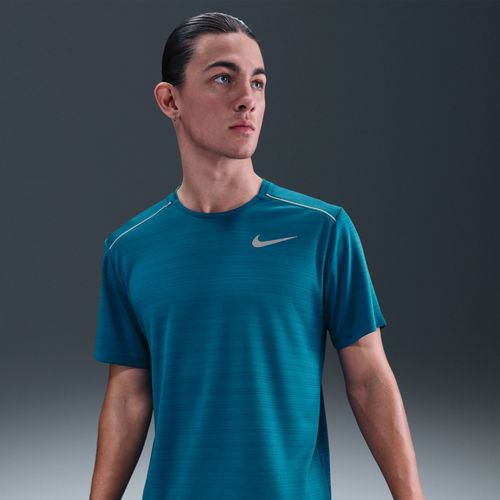 Haut De Running À Manches Courtes Nike Miler Pour Homme - Bleu