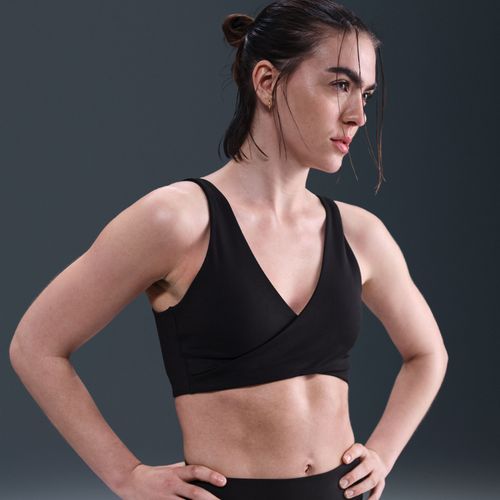 Brassière De Sport Rembourrée À Maintien Léger Nike One Pour Femme - Noir