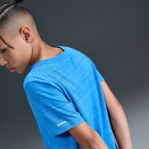 Haut De Training Nike Dri-Fit Miler Pour Ado (Garçon) - Bleu
