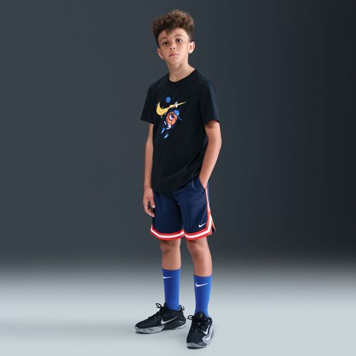 Short De Basket Nike Dri-Fit Dna Pour Garçon Plus Âgé - Bleu
