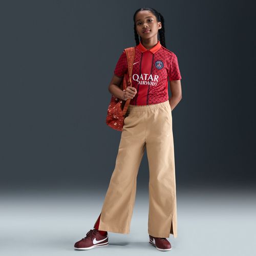 Pantalon Tissé À Jambes Larges Nike Sportswear Pour Ado (Fille) - Marron