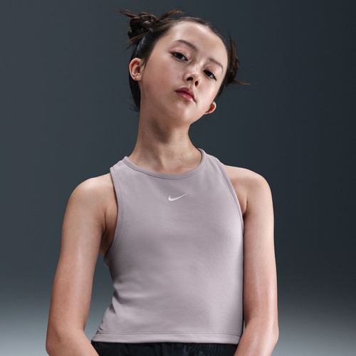 Débardeur Côtelé Nike Sportswear Pour Fille - Pourpre