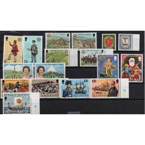 Ile De Man Timbres De L'Année 1979