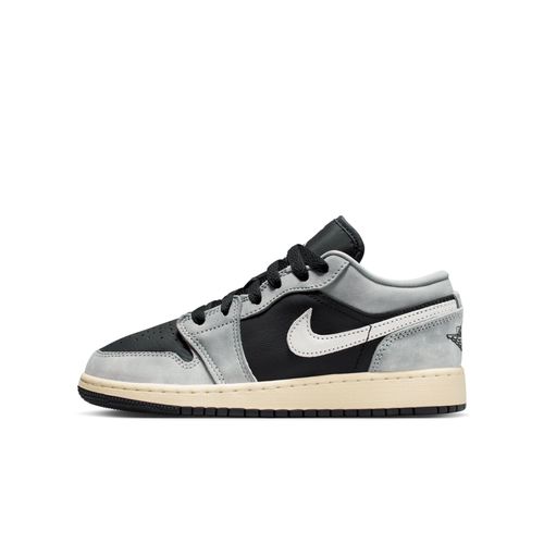 Chaussure Air Jordan 1 Low Se Pour Ado Gris
