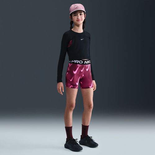 Short 8 Cm Dri-Fit Nike Pro Pour Ado (Fille) - Pourpre