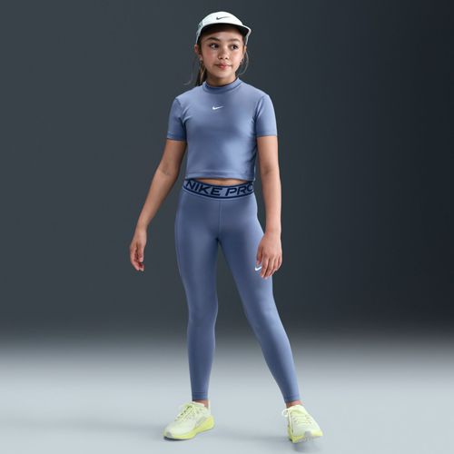 Legging Taille Mi-Haute Nike Pro Pour Fille - Bleu
