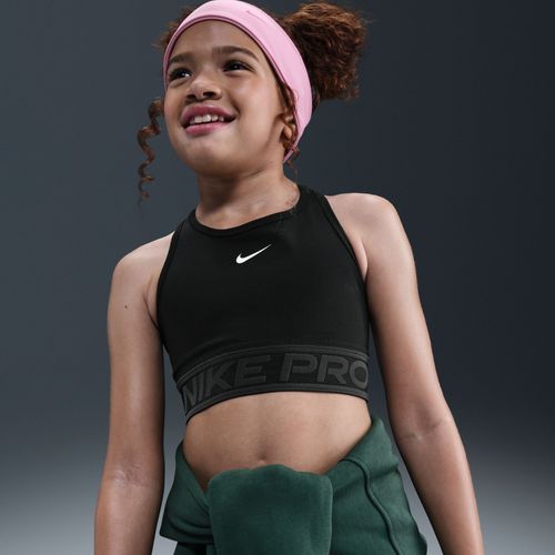Brassière De Sport Nike Pro Swoosh Pour Ado (Fille) - Noir