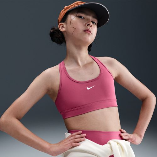 Brassière De Sport Nike Swoosh Pour Fille - Pourpre