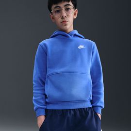 Sweat À Capuche Nike Sportswear Club Fleece Pour Ado - Bleu