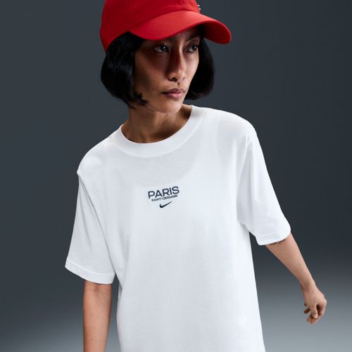 T-Shirt Nike Football Paris Saint-Germain Premium Pour Femme - Blanc