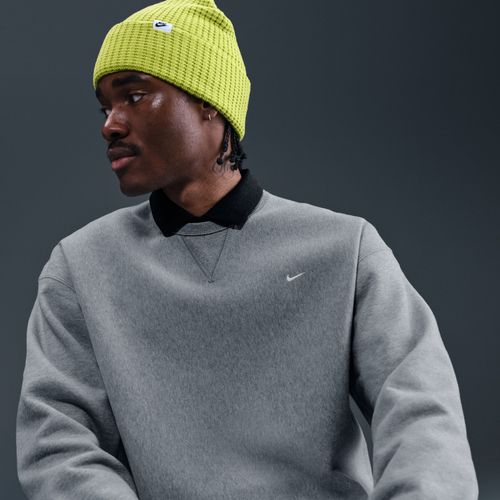 Haut En Tissu Fleece Nike Solo Swoosh Pour Homme - Gris