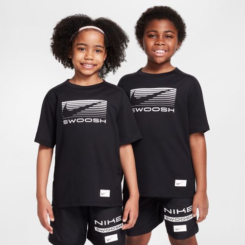 Haut À Manches Courtes Dri-Fit Nike Multi Pour Ado (Garçon) - Noir