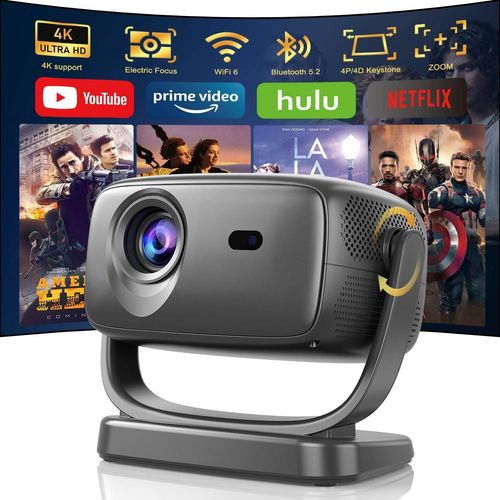 Vidéoprojecteur 4K Portable Triple Laser Google TV