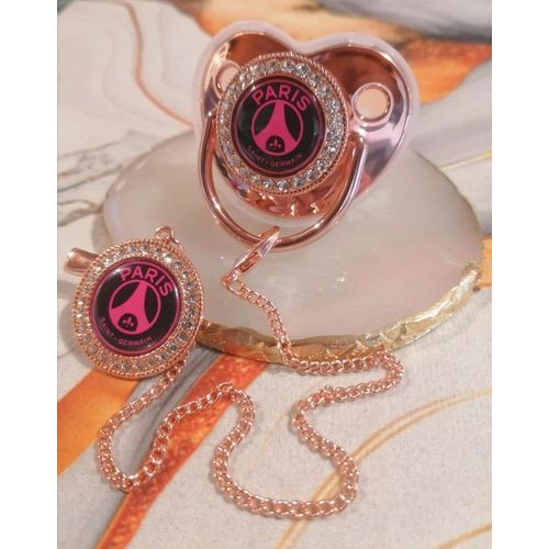 Tétine Rose Paris Saint-Germain Rose
