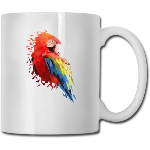 Tasse, Ara, Perroquet, Tasse ¿¿ Caf¿¿ ¿¿ La Mode, Tasse ¿¿ Th¿¿, Tasse ¿¿ Eau, Vaisselle Amusante, Joli Cadeau En C¿¿Ramique De Grande Capacit¿¿
