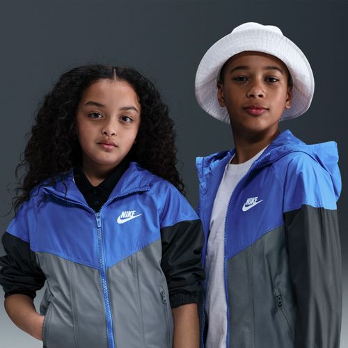 Veste À Capuche Déperlante Nike Sportswear Windrunner Pour Ado - Bleu