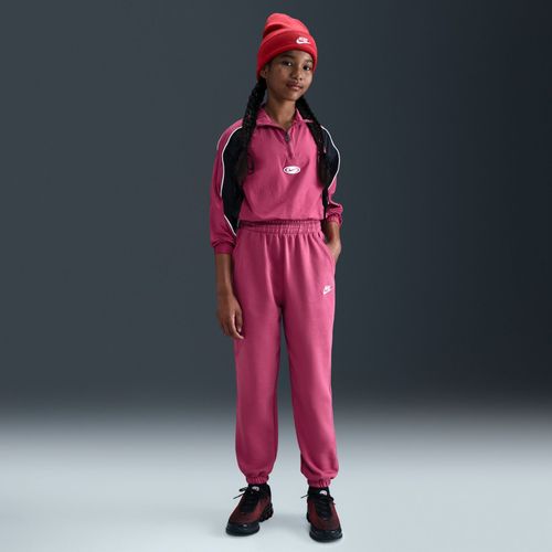 Pantalon Ample Nike Sportswear Club Fleece Pour Ado - Pourpre