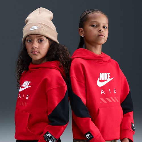 Sweat À Capuche En Tissu Fleece Nike Air Pour Ado - Rouge