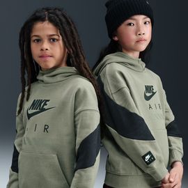Sweat À Capuche En Tissu Fleece Nike Air Pour Ado - Vert