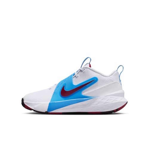Chaussures De Basket Nike Team Hustle D 12 Pour Ado Blanc