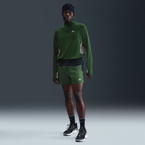 Short De Running Avec Sous-Short Intégré 13 Cm Dri-Fit Adv Nike Trail Second Sunrise Pour Homme - Vert
