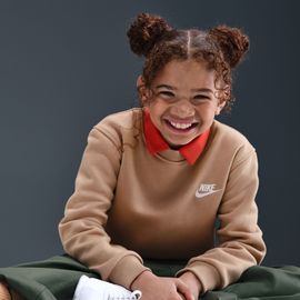 Sweat Nike Sportswear Club Fleece Pour Ado - Marron