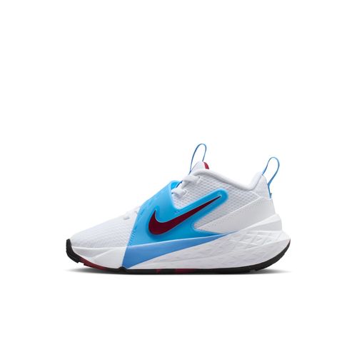 Chaussures Nike Team Hustle D 12 Pour Enfant Blanc