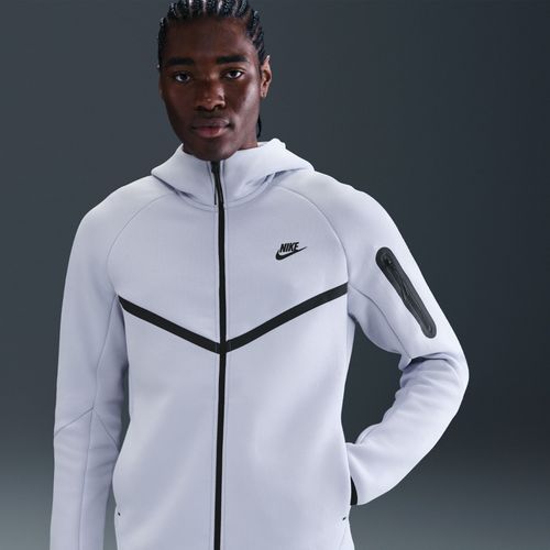 Sweat À Capuche Et Zip Windrunner Nike Tech Pour Homme - Gris