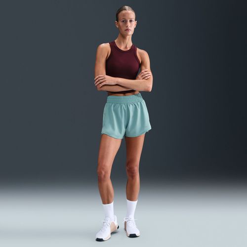 Short 2-En-1 Taille Haute 8 Cm Dri-Fit Nike One Pour Femme - Vert
