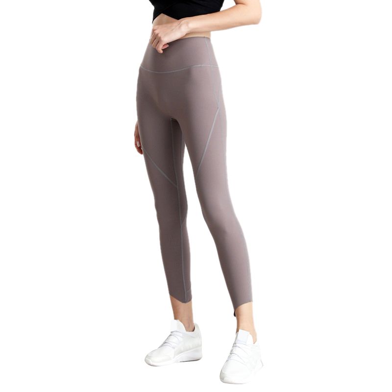 Pantalon De Yoga Doux Pour La Peau Pour Femmes, Taille Haute, Pantalon De Yoga Sport De Hanche, Taille Haute, L